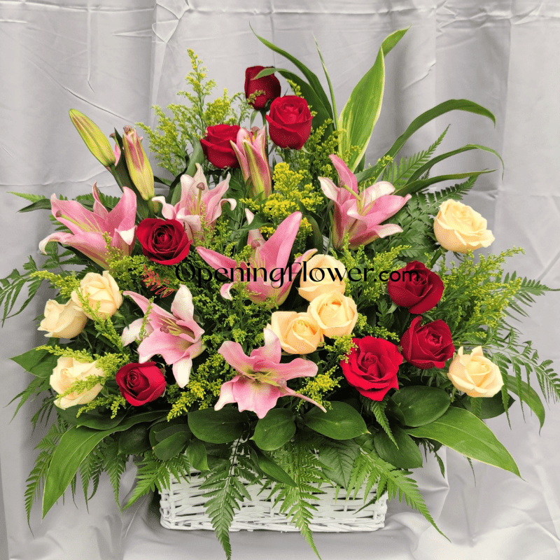Opening Flower Basket 708 – Opening Flower